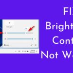 FIX Brightness Control Not Working